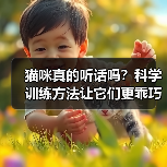 猫咪真的听话吗？科学训练方法让它们更乖巧（图4）