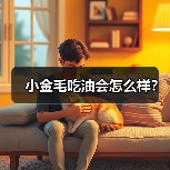 小金毛吃油会怎么样？（图4）