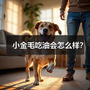 小金毛吃油会怎么样？（图1）