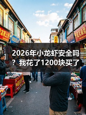 2026年小龙虾安全吗?我花了1200块买了个教训(图2) 2026年小龙虾安全吗?我花了1200块买了个教训(图2)