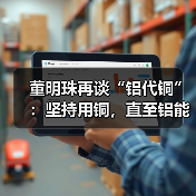 董明珠再谈“铝代铜”:坚持用铜,直至铝能完全替代(图4) 董明珠再谈“铝代铜”:坚持用铜,直至铝能完全替代(图4)