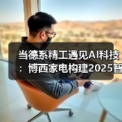 当德系精工遇见AI科技：博西家电构建2025智慧家庭场景化布局（图3）
