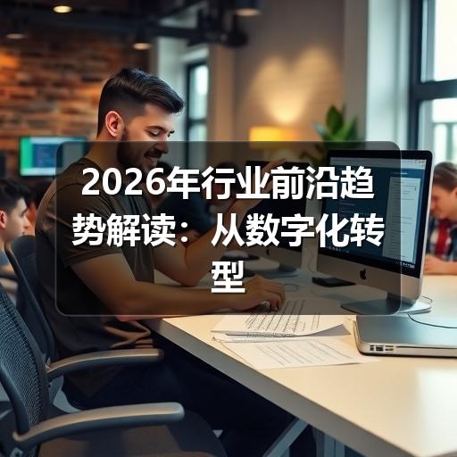 2026年行业前沿趋势解读:从数字化转型到可持续增长 2026年行业前沿趋势解读:从数字化转型到可持续增长