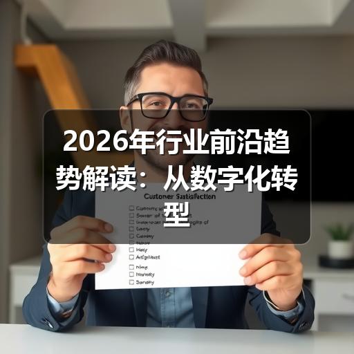2026年行业前沿趋势解读:从数字化转型到可持续增长 2026年行业前沿趋势解读:从数字化转型到可持续增长