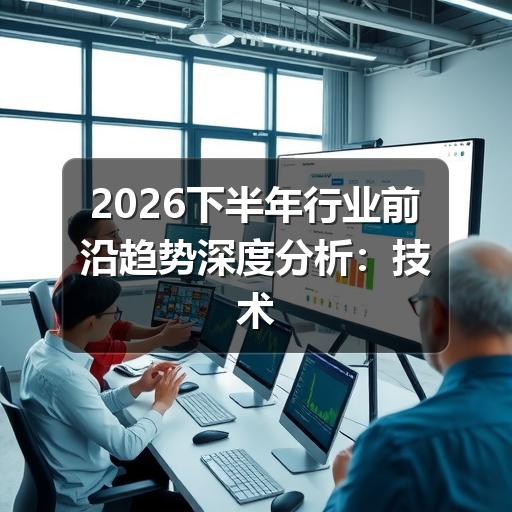 2026下半年行业前沿趋势深度分析:技术创新与跨界融合重塑商业格局