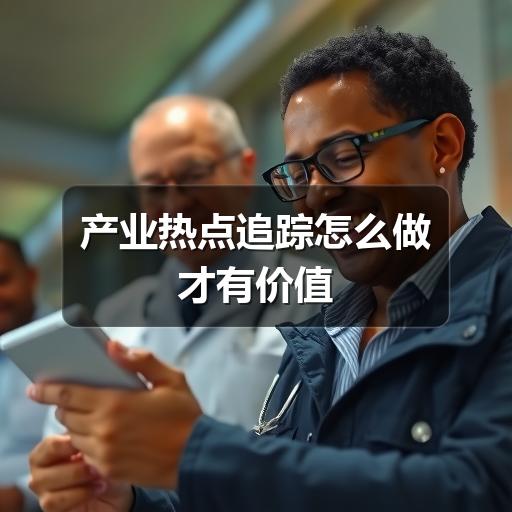 产业热点追踪怎么做才有价值