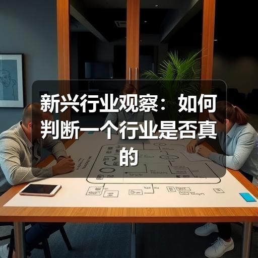 新兴行业观察:如何判断一个行业是否真的值得关注