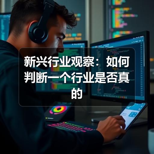 新兴行业观察:如何判断一个行业是否真的值得关注