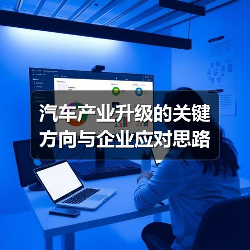汽车产业升级的关键方向与企业应对思路