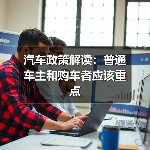 汽车政策解读:普通车主和购车者应该重点看懂什么
