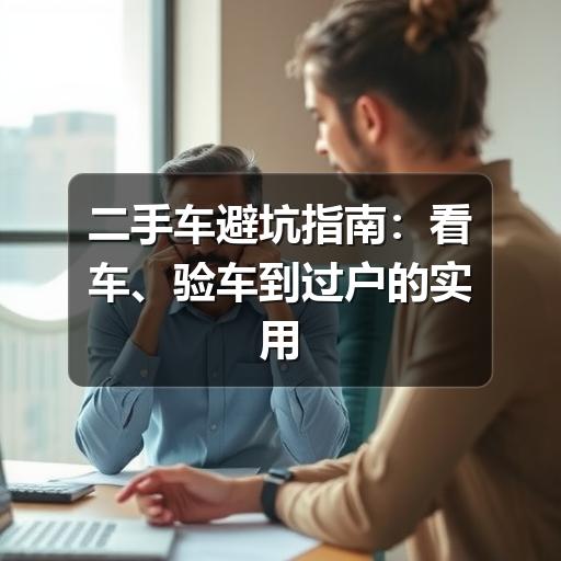 二手车避坑指南:看车、验车到过户的实用检查方法