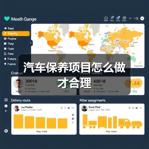 汽车保养项目怎么做才合理