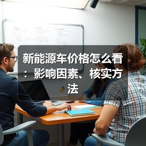 新能源车价格怎么看：影响因素、核实方法与购车避坑建议