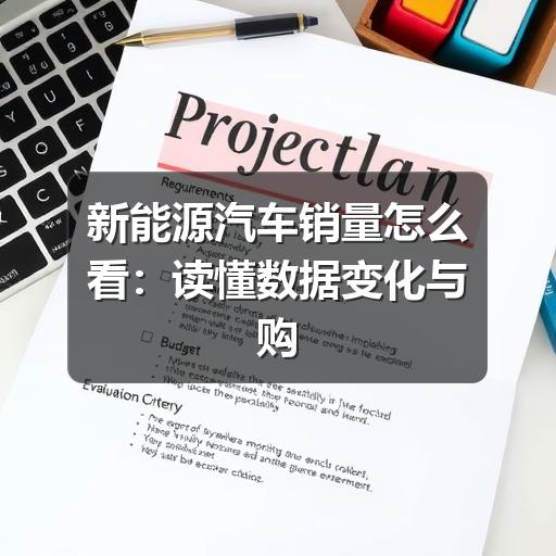 新能源汽车销量怎么看：读懂数据变化与购车参考